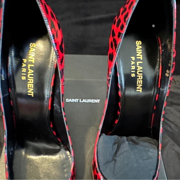 Saint Laurent YSL leopard pump size 38eu/7.5 us - Picture 4 of 7